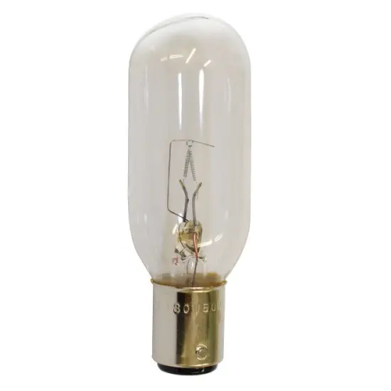 USHIO CAX/130V 50W BA15d Base Projection Tubular T8 DC Bayonet Base Bulb {1}