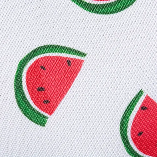 DII Watermelon Print Outdoor Tablecloth With Zipper 60 Round {2}