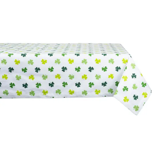 DII Shamrock Shake Print Tablecloth {1}