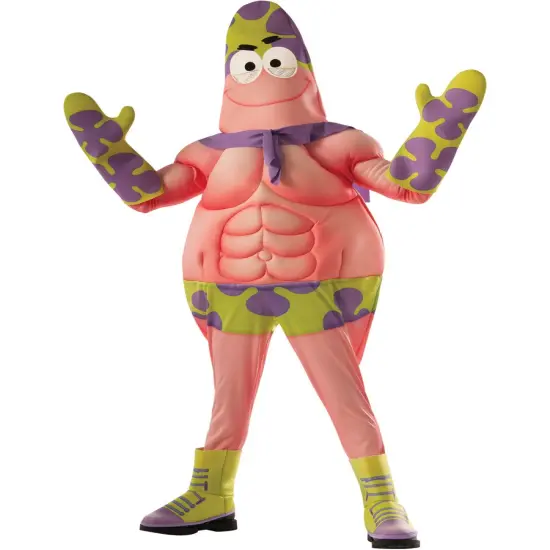 Child's Boys Spongebob Squarepants Movie Mr. Superawesomeness Costume {1}