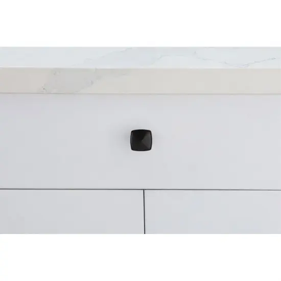 Marcel 1.2" Oil-rubbed Bronze Square Knob Multipack (Set of 10) {2}