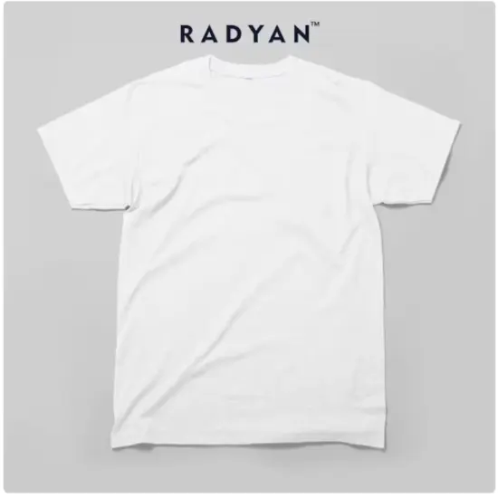 RADYAN&reg; Men's Cotton Soft Cool Crewneck Short Sleeve Tee {6}