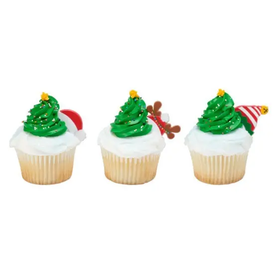 Whimsical Feet and Hats Cupcake Rings, 12ct {4}