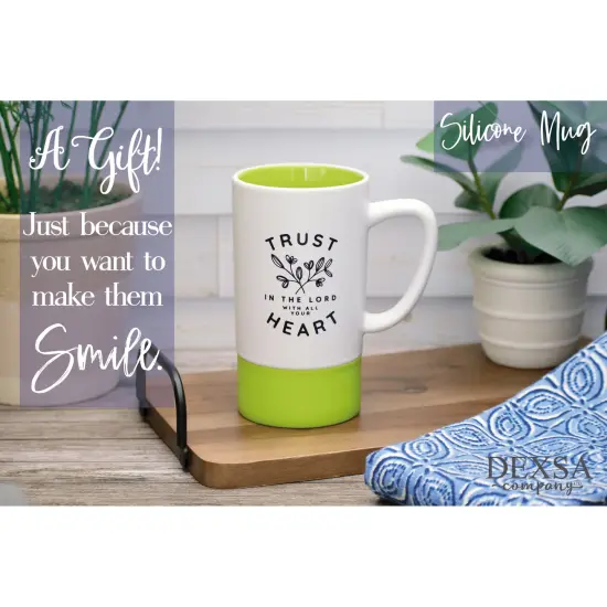 Dexsa Trust In The Lord Designer Mug, Heat Resistant - 16 oz {3}