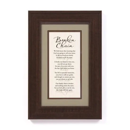 Dexsa Broken Chain Framed Wall Art {1}