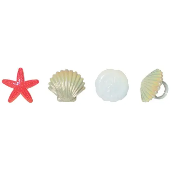 Sea Shell Cupcake Rings, 12ct {2}
