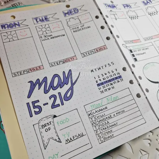 Creative Expressions Stencil 4"x6" By Helen Colebrook-Let's Get Documenting {6}