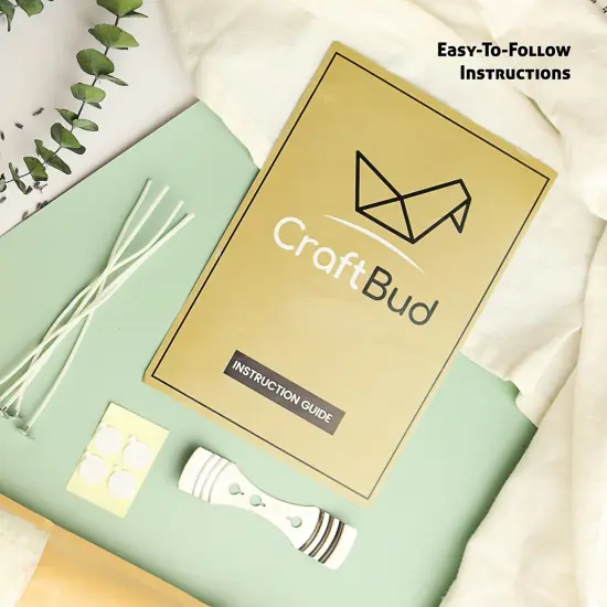 CraftBud DIY Natural Soy Candle Making Kit {10}