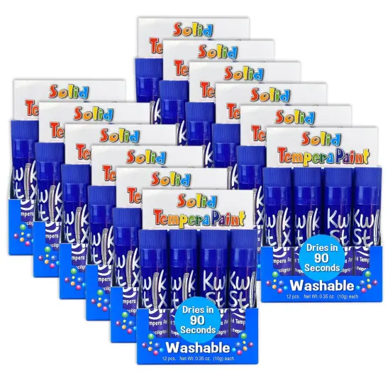 Kwik Stix Single Color Pack, Blue, 12 Per Box, 12 Boxes {1}