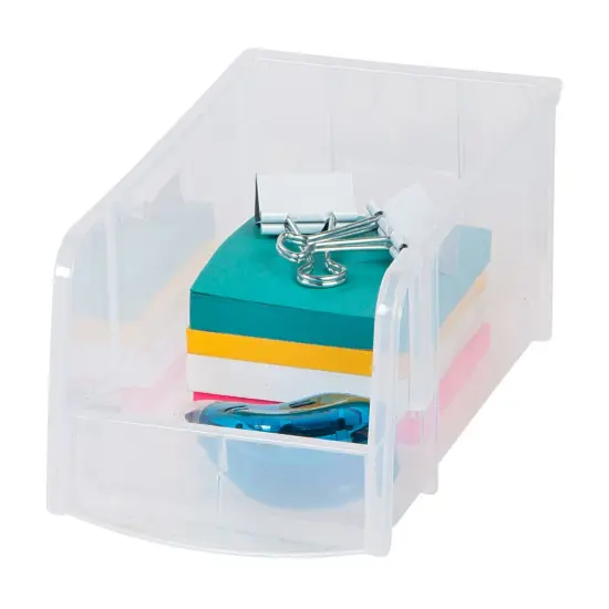 IRIS Small Bin, 1 Pack, Clear {2}