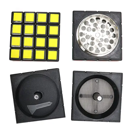 Kitcheniva Herb Spice Grinder 2.3" 4 Pcs {3}