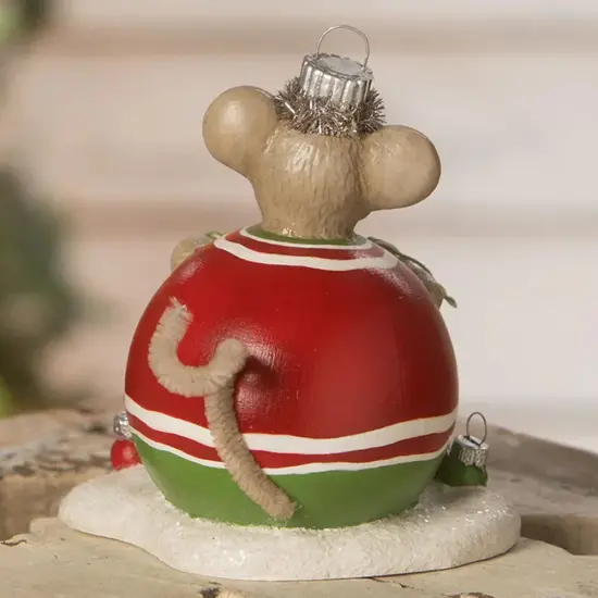 Nibbles in Ornament 4.75" {4}