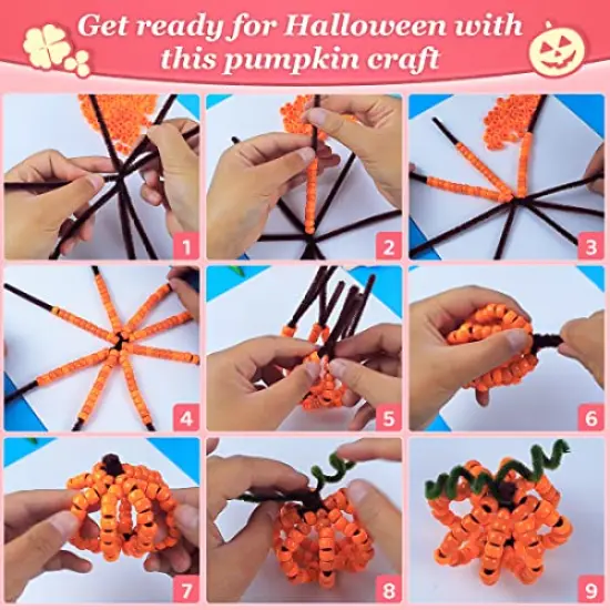 1000+ pcs Pony Beads, Multi-Colored Bracelet Beads for Hair Braids, Crafts, Plastic Beads (Medium Pack, Classic)&hellip; {4}