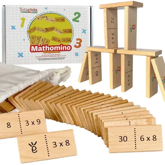Mathomino Times Tables Multiplication Domino Math Game {1}