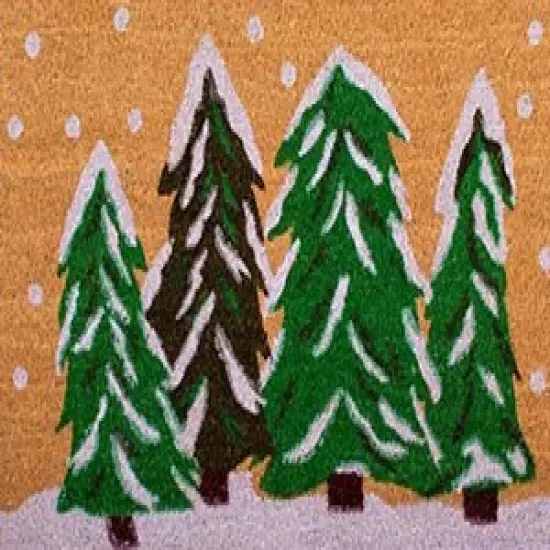 Winter Wonderland Doormat {3}