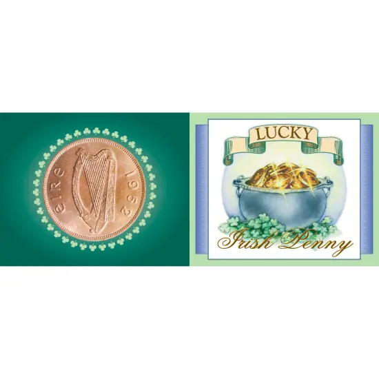 Large Irish Lucky Penny {1}