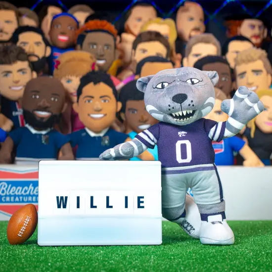 Bleacher Creatures Kansas State University Willie the Wildcat 10" Mascot Plush Figure {2}