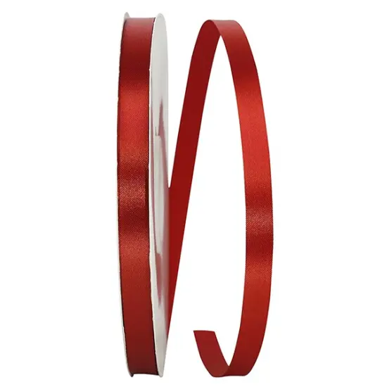 Florist Ribbons --- ⅜ inch x 100 yards --- Satin / Acetate Supreme Cooler Ribbon -- Rust Color {1}