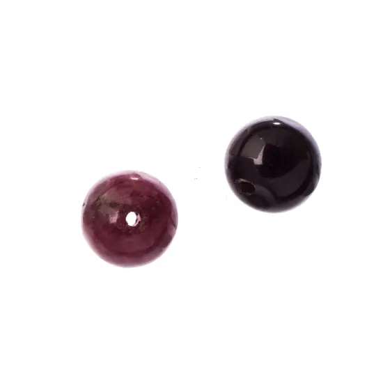 Earth's Jewel 8mm Tourmaline Natural Dyed Semi-Precious Round 16" Strung Bead {2}
