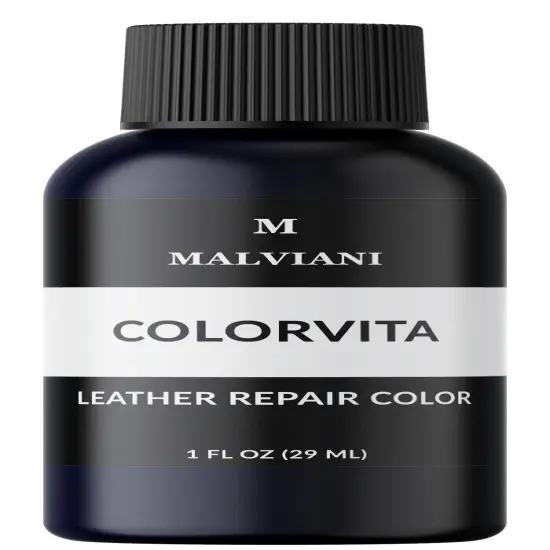Leather Repair Color Restore for Faded and Scratched Couches Dark navy blue {1}