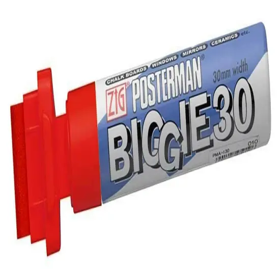 Windshield Paint Markers (ZIG Biggie 30mm Tip) White {4}