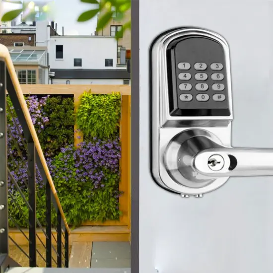 Kitcheniva Digital Code Door Lock Mechanical Home Keyless Entry {7}