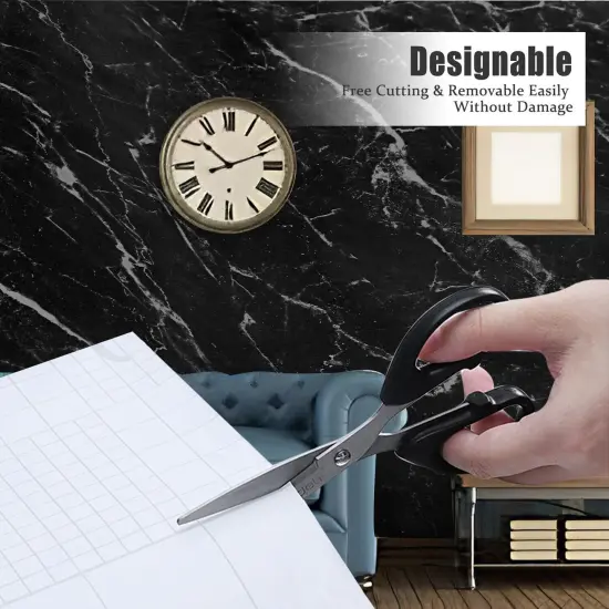 Peel & Stick Glossy Marble Contact Paper {4}