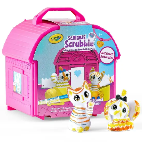 Scribble Scrubbie Pets Backyard Bungalow {1}