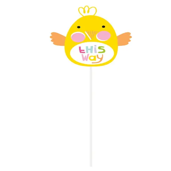 Easter Egg Hunt Clue Signs, 10ct {3}