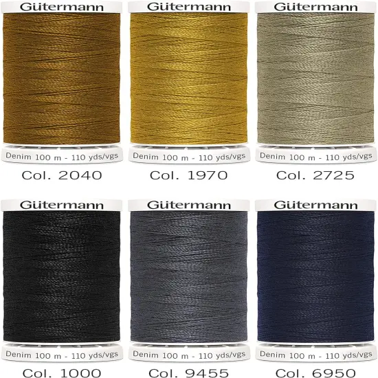 Gutermann - Denim Set - Professional Jeans Thread {2}