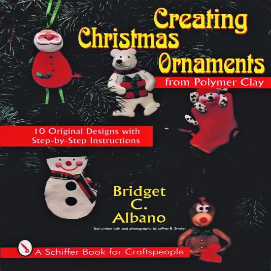 Creating Christmas Ornaments from Polymer Clay {1}