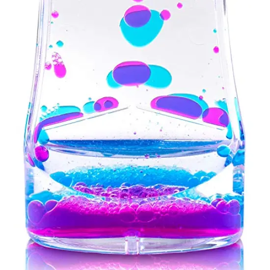 Liquid Motion Bubbler for Sensory Play, Fidget Toy, Children Activity, Desk Top, Assorted Colors (1 Piece) {6}