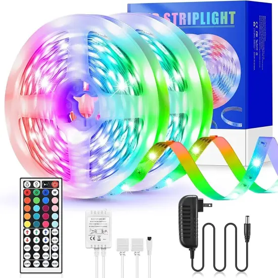 32ft Remote Controlled LED Strip Lights {1}