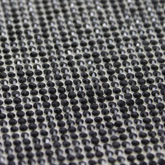 Kitcheniva Round Rhinestone Stickers Sheet Self Adhesive DIY Black {1}