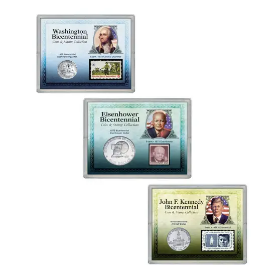 Presidential Bicentennial Coin andStamp Collections {1}