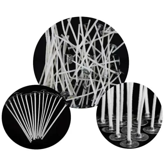 Cotton Core Candle Wicks with Pre-Tabbed Ends {2}