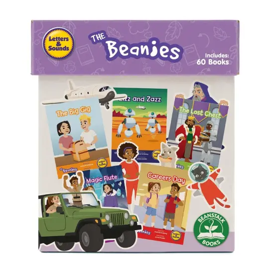 Letters & Sounds The Beanies Boxed Set, Set of 60 {5}