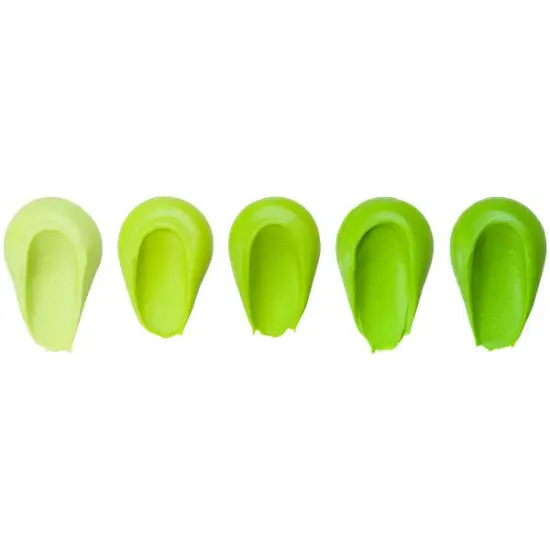 Neon Bright Green Premium Gel Color {2}