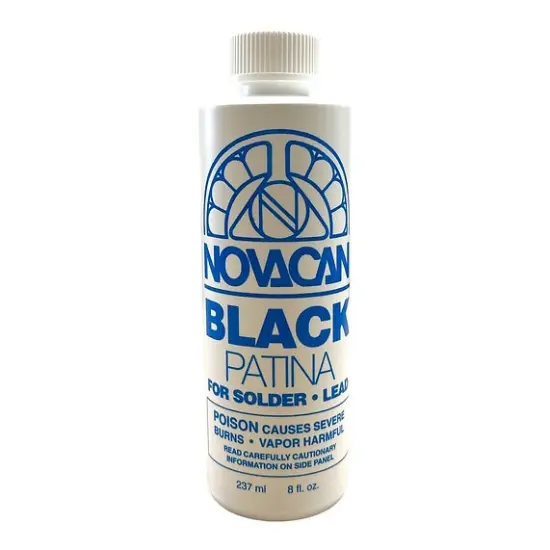 Novacan Black Patina For Solder & Lead - 8 Oz {1}