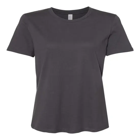 BELLA + CANVAS&reg; Women&rsquo;s Relaxed Crewneck Short Sleeve Jersey Tee Dark grey {1}