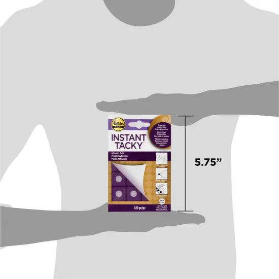 Instant Tacky Adhesive Dots 3/8 Inch 120 pc. (33186) {6}