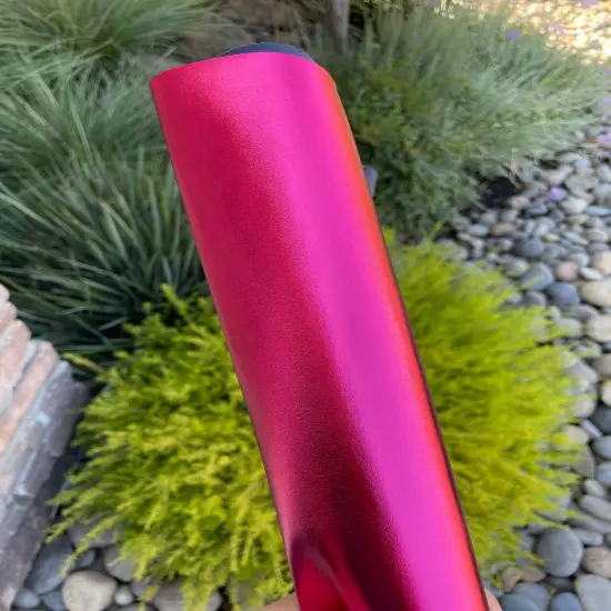 Cranberry Metallic Shimmer Vinyl {1}