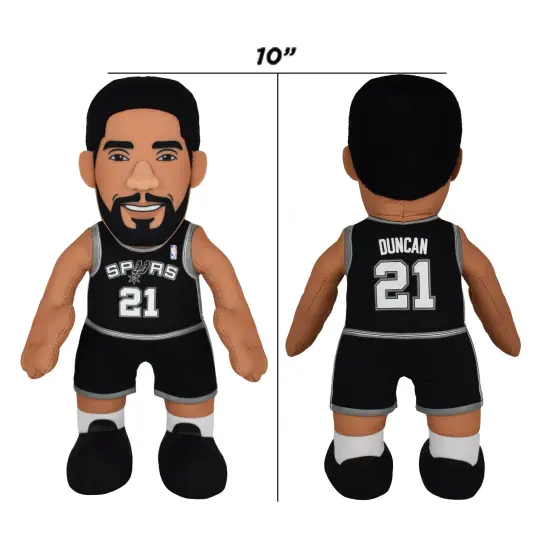 Bleacher Creatures San Antonio Spurs Tim Duncan 10" Plush Figure {6}