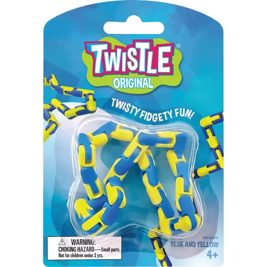 Twistle Original, Blue & Yellow, Pack of 3 {2}