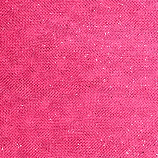 Premium Stardust Polyester Tulle Fabric Bolt of 54" X- 25 Yards Lime/Silver {3}