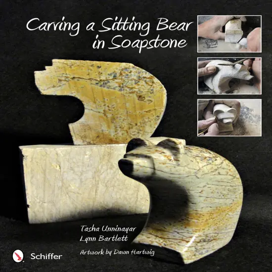 Carving a Sitting Bear in Soapstone {1}
