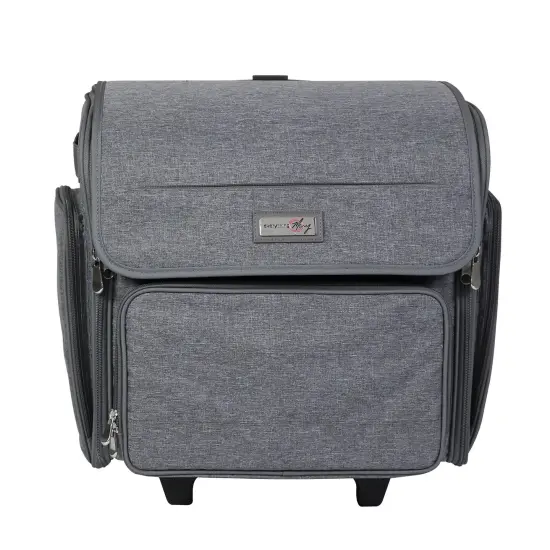 Deluxe Collapsible Rolling Scrapbook Case, Heather {5}