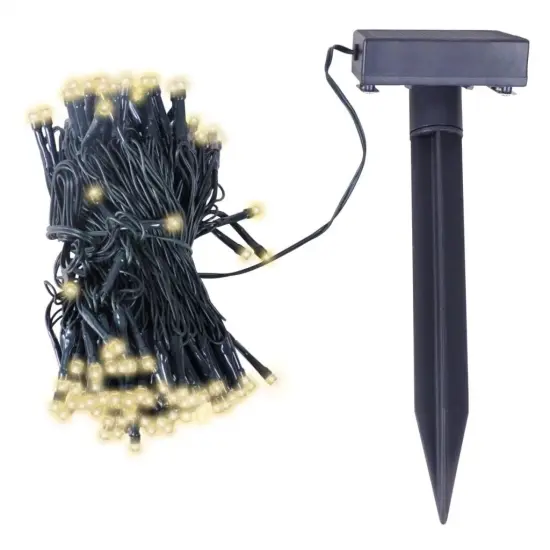 Warm White LED Solar String Lights for Christmas Decoration {1}