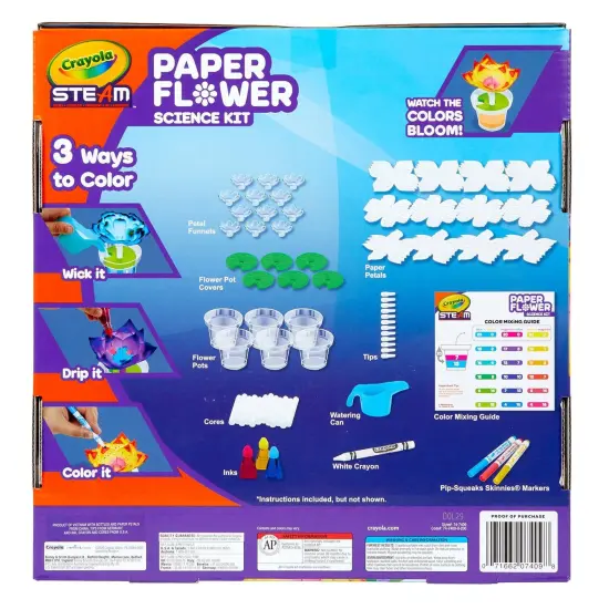 STEAM Paper Flower Science Kit {3}
