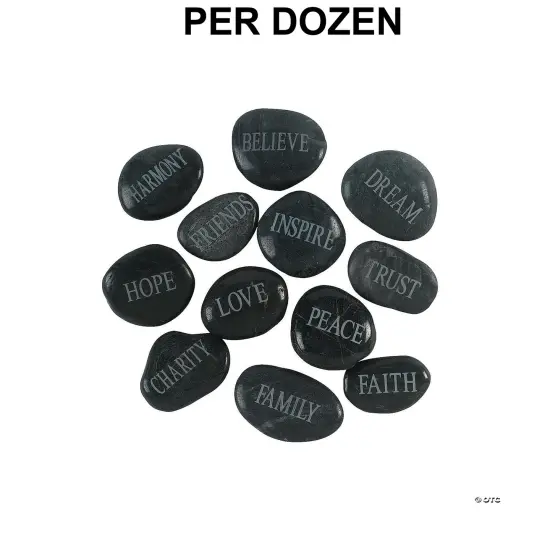 Faith Worry Stones - 12 Pc. {1}